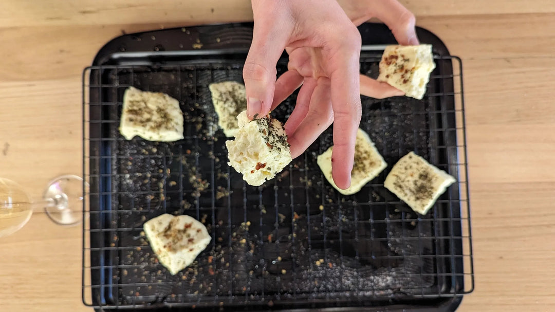 Holy-loumi! Halloumi Making Class with Bubbles